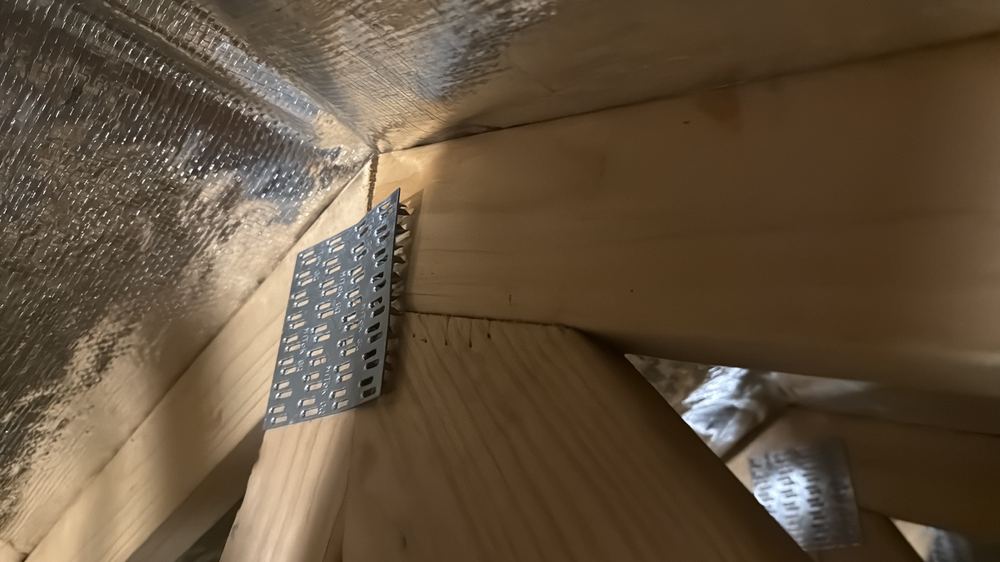 Damage found in the ceiling structure and referred for an engineer to assess, found during a pre-handover (PCI) inspection in Beveridge